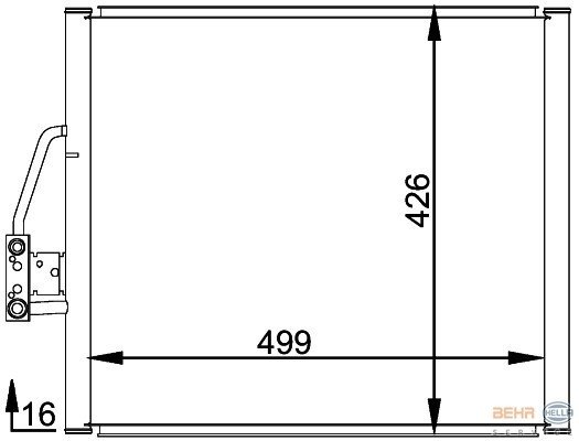 KLİMA RADYATÖRÜ E-39 11/95 - 12/97