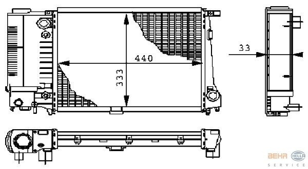 RADYATÖR E-36/M-40 ( MEKA.KLI)