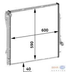RADYATÖR E-53 3.0 D M 57 N MEKANİK(CR573000P)