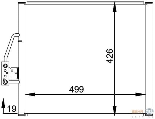KLİMA RADYATÖRÜ E-39 01/98-- SONRA
