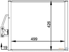 KLİMA RADYATÖRÜ E-39 01/98-- SONRA