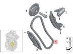 BMW ZİNCİR GERGİ SETİ B38-B48 ALT F20-F30 LCI